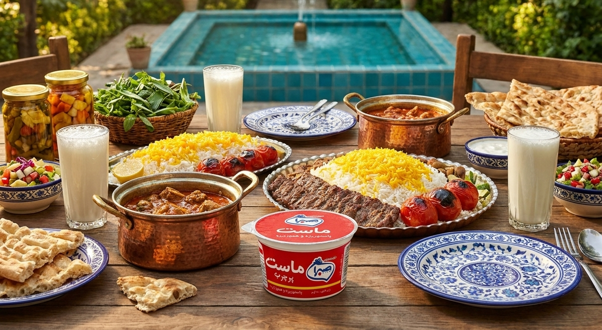 ماست تازه پرچرب (90 گرم)