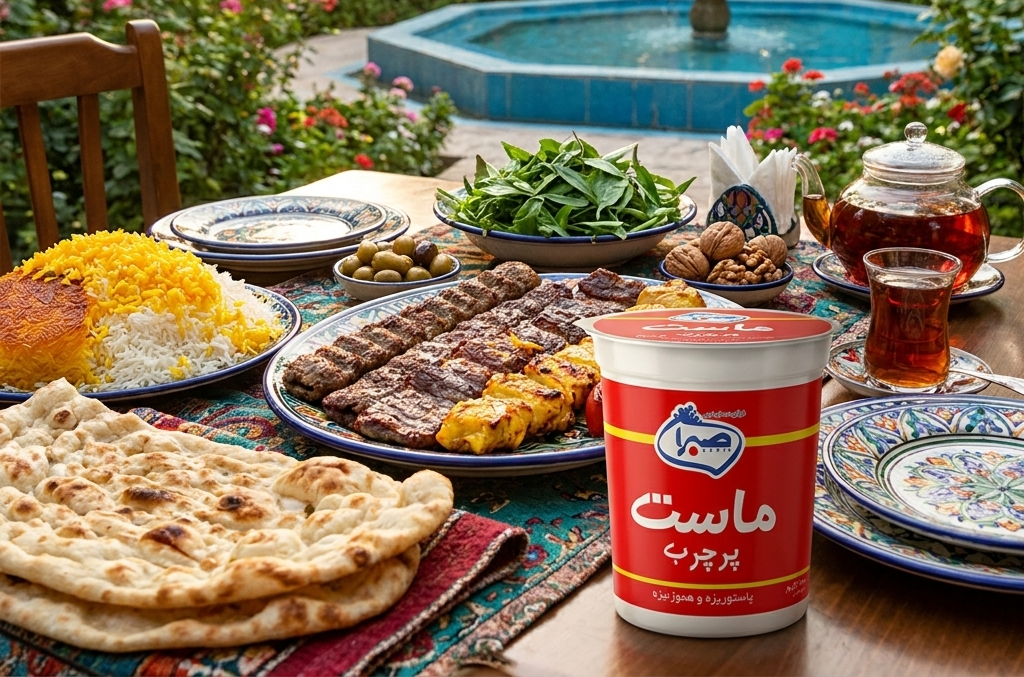 ماست تازه پرچرب (600 گرم)